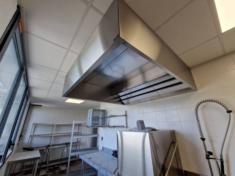 hotte a compensation saftair installé par LP Ventil