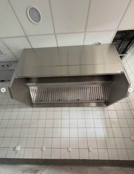 Installation d'extraction professionnelle pour Big Smach New School | Maîtrise LP VENTIL