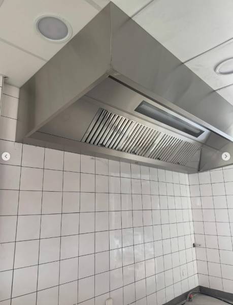 Installation d'extraction professionnelle pour Big Smach New School | Maîtrise LP VENTIL