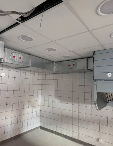 Installation d'extraction professionnelle pour Big Smach New School | Maîtrise LP VENTIL